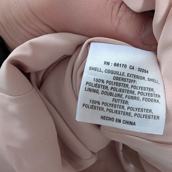 BHLDN Kayleigh Georgette Blush Pink Square Neck Slit Dress Size 4 - Picture 9 of 10